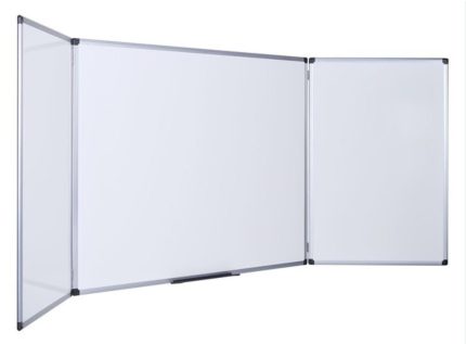 Tableau Blanc Triptyque avec Volets